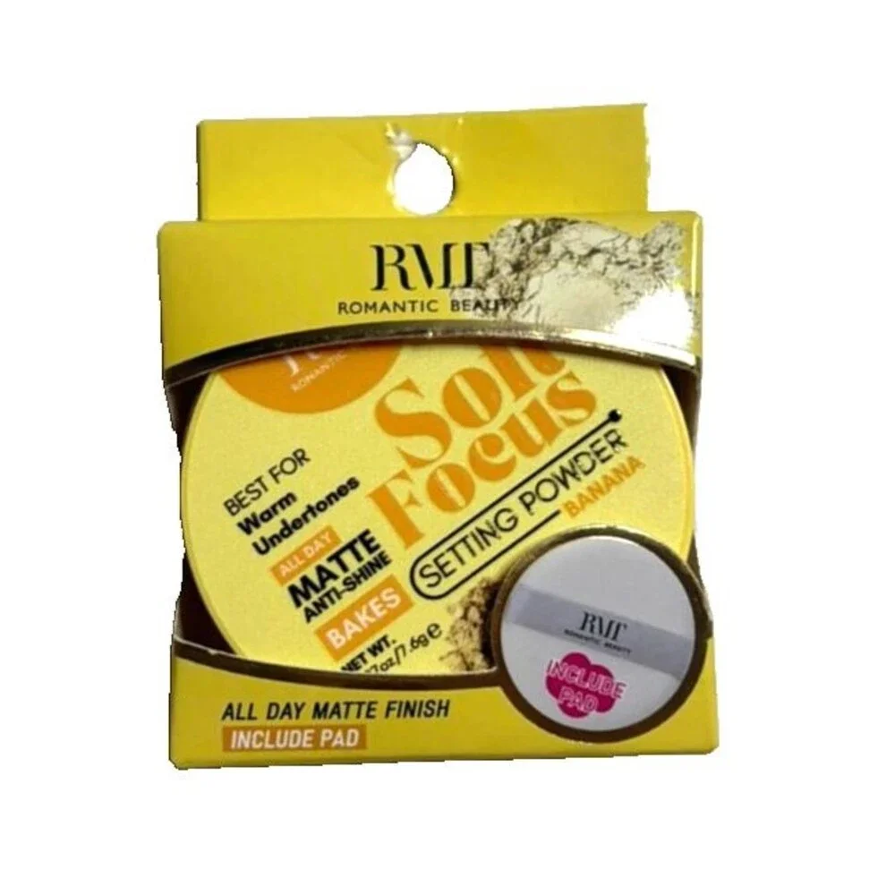 Romántic Beauty Soft Focus Setting Powder Banana - Translucent All Day Matte